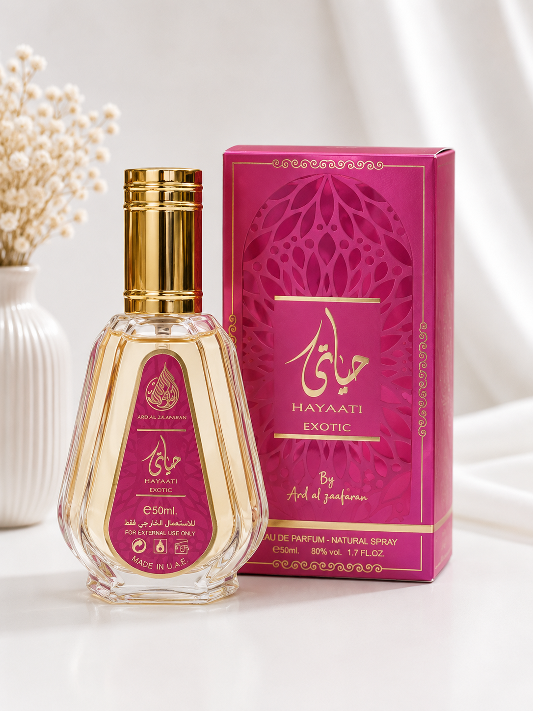 Parfum Dubaï Hayaati Exotic by Ard Al Zaafran chez Atelier Aixois
